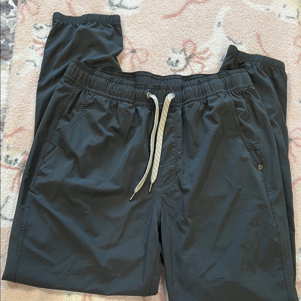 Vuori Dark Gray Lightweight Drawstring Joggers - image 1
